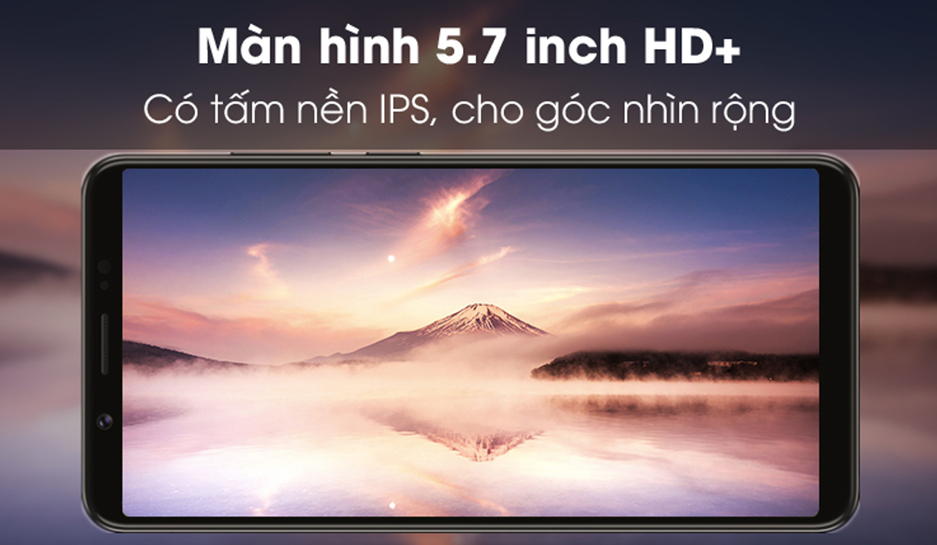 Vivo V7 đen màn hình 5.7 inch