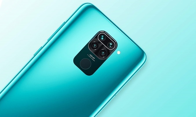 Điện thoại Xiaomi Redmi Note 9 4GB/128GB Trắng - Cảm biến vân tay