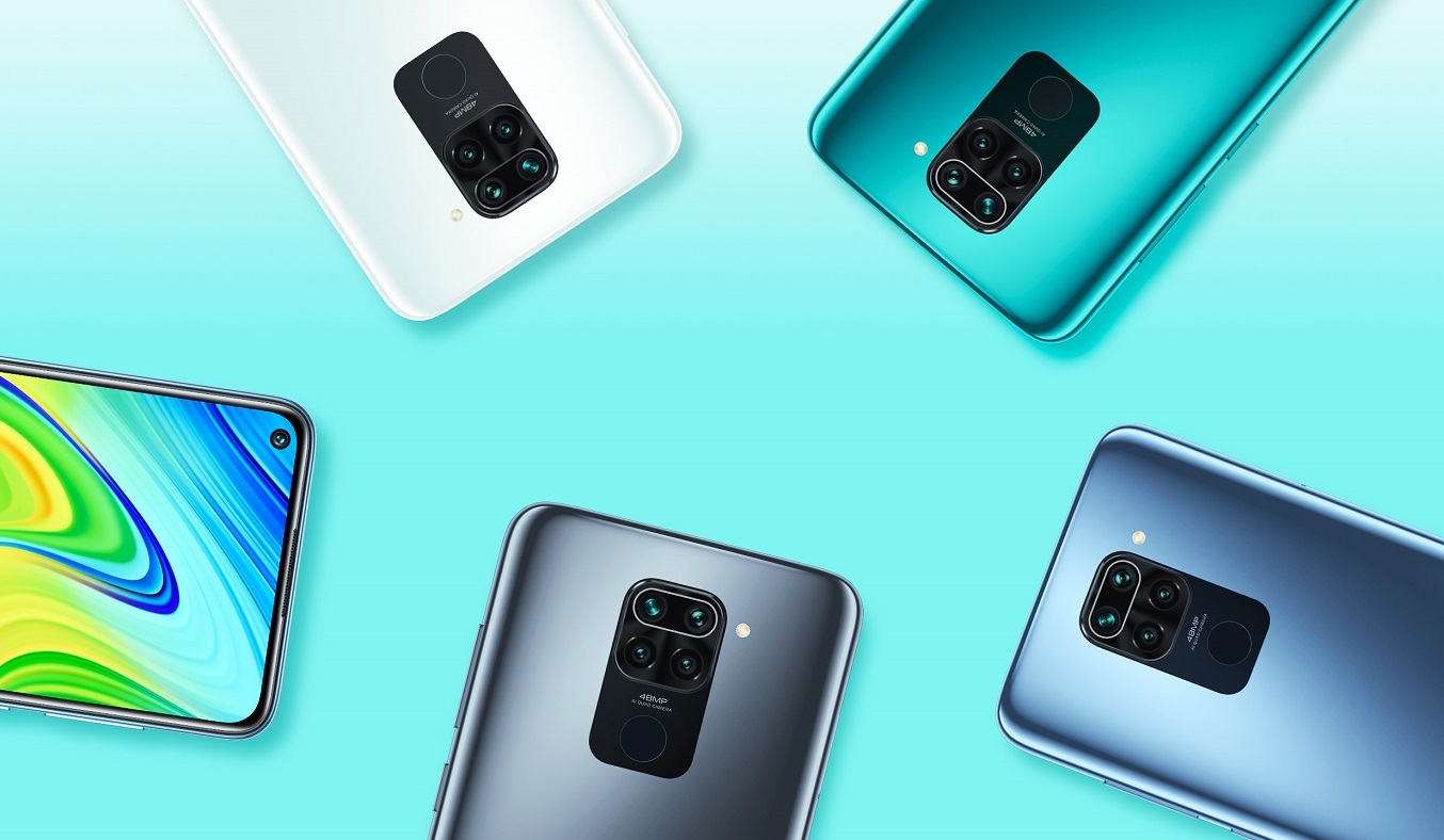 Điện thoại Xiaomi Redmi Note 9 4GB/128GB Trắng - Hệ thống 4 camera sau