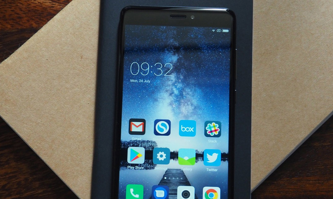 Điện thoại di động Xiaomi Redmi Note 4 màu đen cấu hình hoạt động ổn định