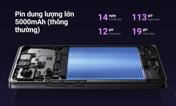  Điện thoại Xiaomi Redmi Note 13 Pro Plus 5G dung lượng pin cao