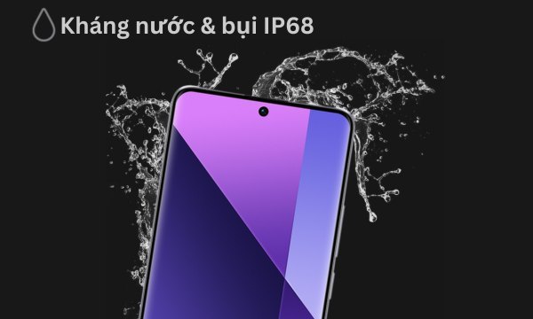  Điện thoại Xiaomi Redmi Note 13 Pro Plus 5G có khả năng chống nước