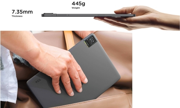 Máy tính bảng TCL Tab 10 Gen 2 LTE - Thiết kế siêu mỏng nhẹ