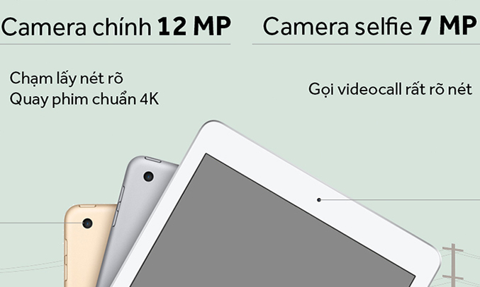 iPad Pro 10.5 Wifi 256GB (2017) bạc hiệu năng mượt mà