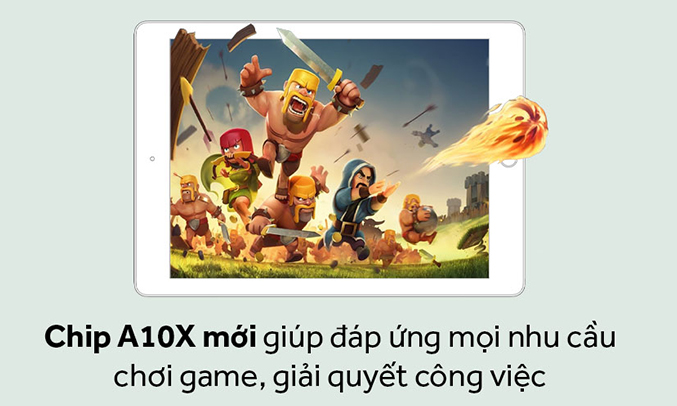 iPad Pro 10.5 WIFI 4G 256 GB hiệu năng mượt mà