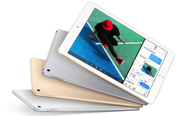 IPad Wifi 32GB gold THA_MPGT2TH/A góc nhìn màn hình rất rộng và thoải mái