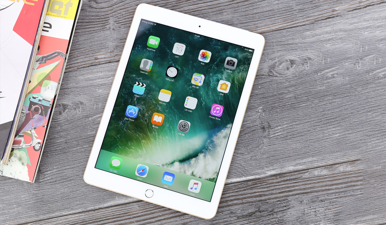 iPad Wifi 32GB Cellular gold THA_MPG42TH/A siêu mỏng