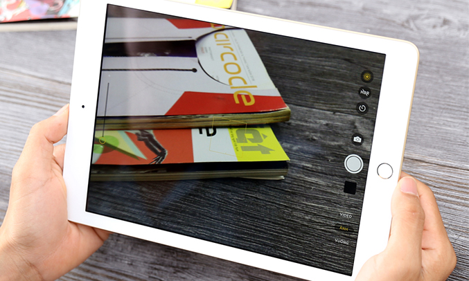 iPad Wifi 32GB Cellular gold THA_MPG42TH/A chụp ảnh chất lượng