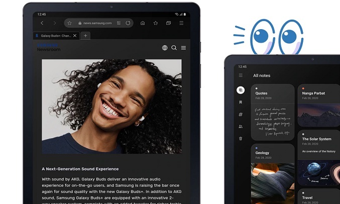 Máy tính bảng Samsung Galaxy Tab S6 Lite 64GB Xanh