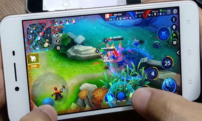 Điện thoại OPPO A37FW vàng hồng hoạt động mạnh mẽ