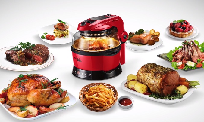 Nồi chiên không dầu Korea King 11 lít KAF-909M giảm mỡ thừa tối đa