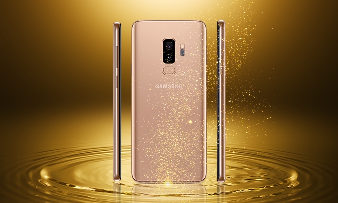Samsung Galaxy S9 Plus vàng chống nước, chống bụi tốt