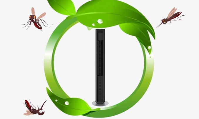 Quạt tháp Peter được trang bị màn lưới lọc bảo vệ khỏi bụi bẩn và côn trùng