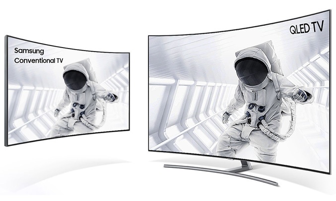 Tivi QLED Samsung 65 inch QA65Q8CNAKXXV có màn hình QLED bền bỉ