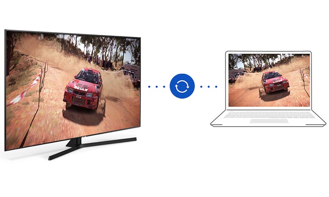 Tivi màn hình cong Samung 55 inch UA55NU7400KXXV trải nghiệm game sống động