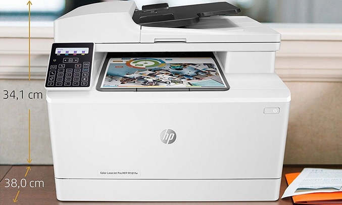 Máy in màu HP PRO MFP M181FW _T6B71A sở hữu tính năng linh hoạt