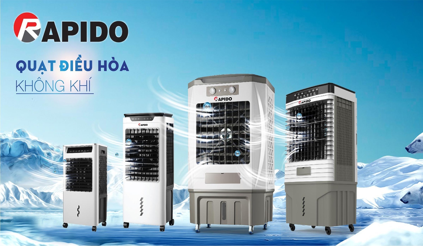 Quạt điều hòa Rapido TURBO-3000M Chịu nhiệt tốt