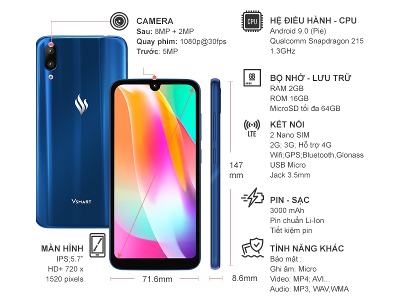 Vsmart Star Xanh