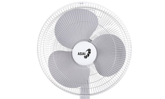 Quạt bàn Asia B16001 Xám có nan quạt khít