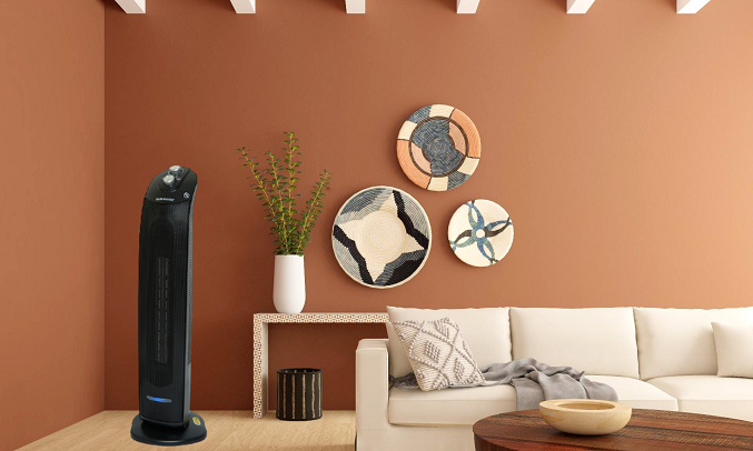 Sưởi điện Ceramic Sunhouse SHD7071 - 2 chế độ sưởi, quay đảo chiều 