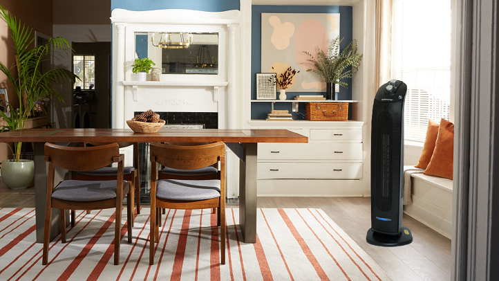 Sưởi điện Ceramic Sunhouse SHD7071 - Thao tác đơn giản với núm xoay