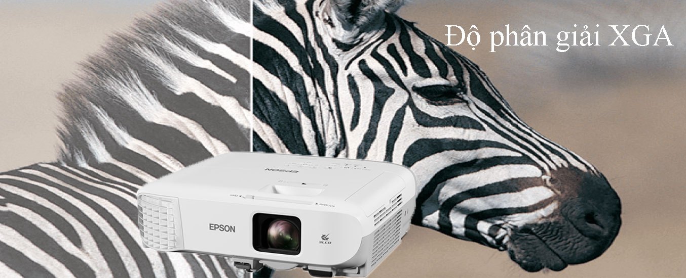 Máy chiếu Epson EB-970 Tỷ lệ tương phản và cường độ sáng vô cùng ấn tượng