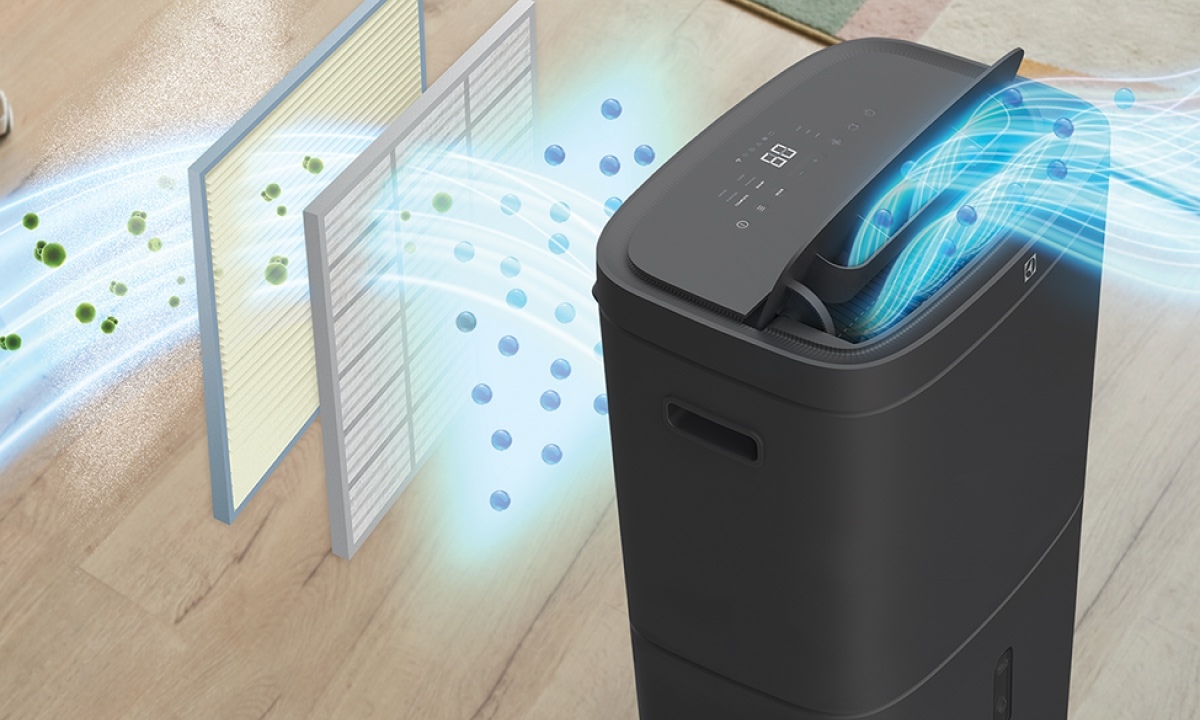 Máy hút ẩm Delonghi DEX216F - Dễ dàng di chuyển