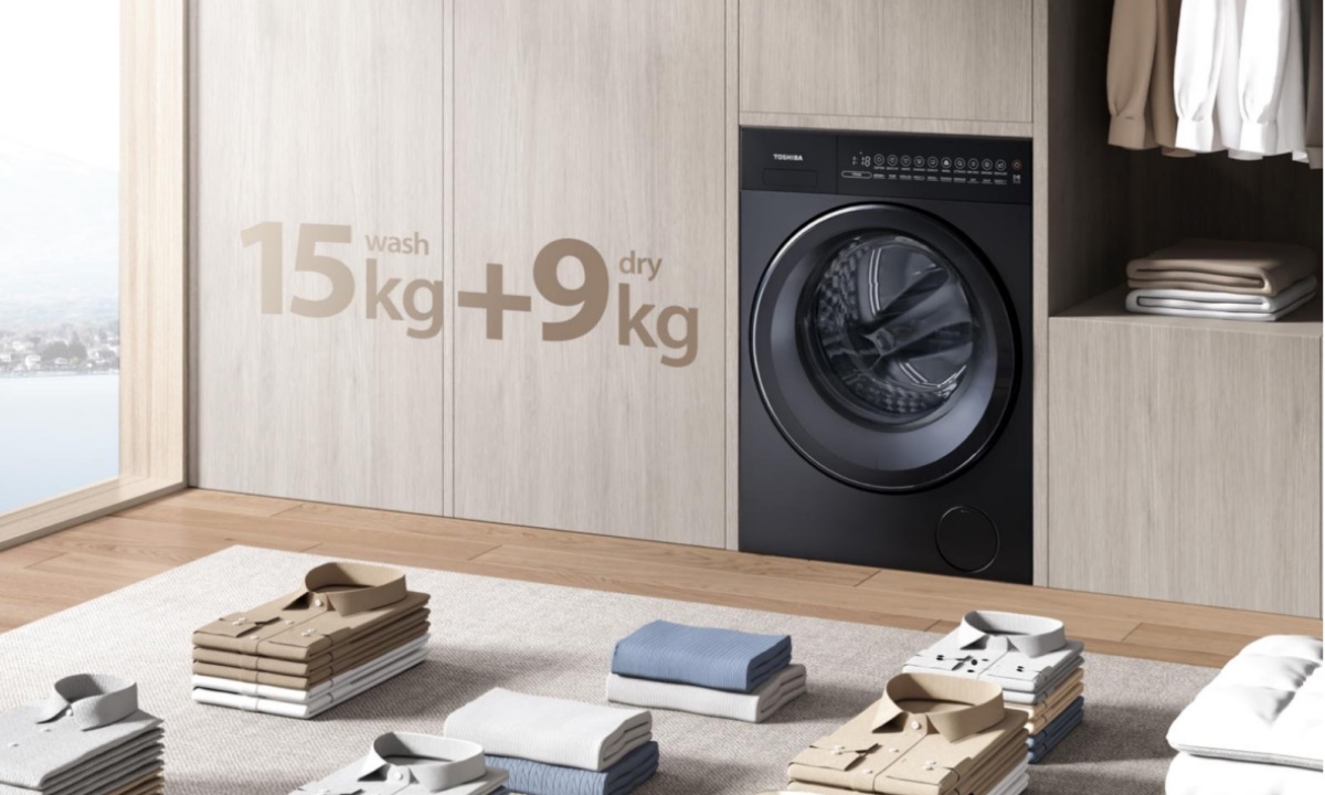 Máy giặt sấy cửa trước Toshiba 15kg TWD-T35BP160MWV(MG)