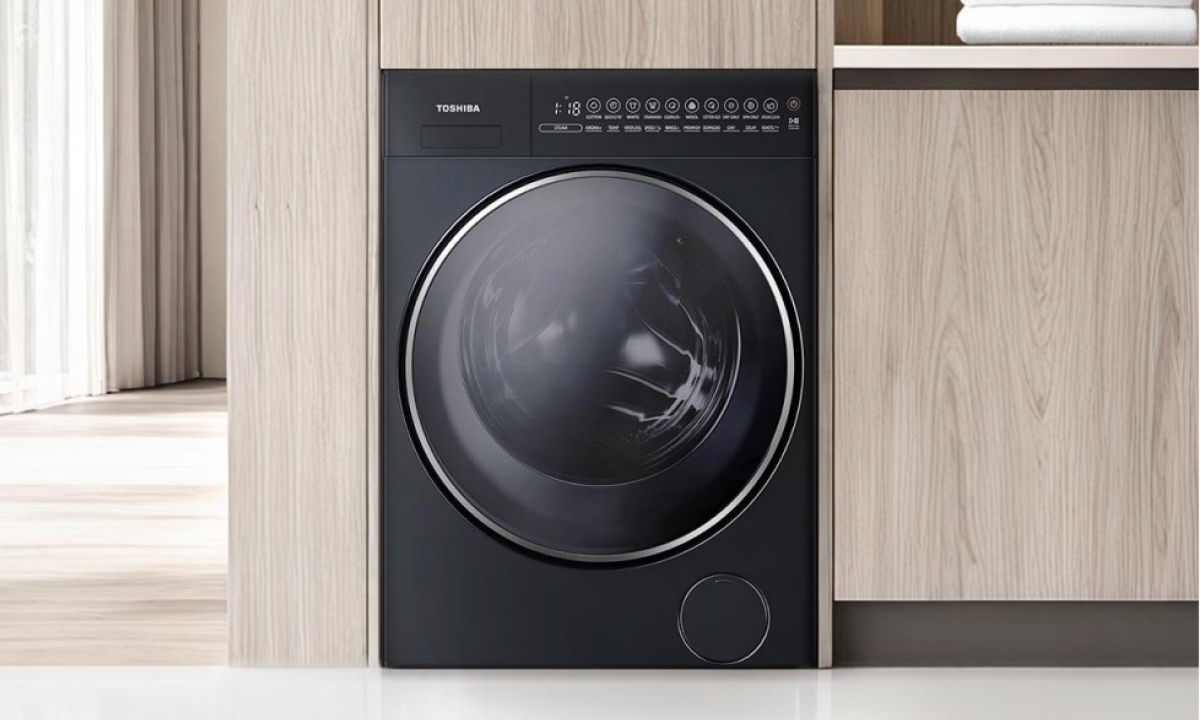 Máy giặt sấy cửa trước Toshiba 15kg TWD-T35BP160MWV(MG)