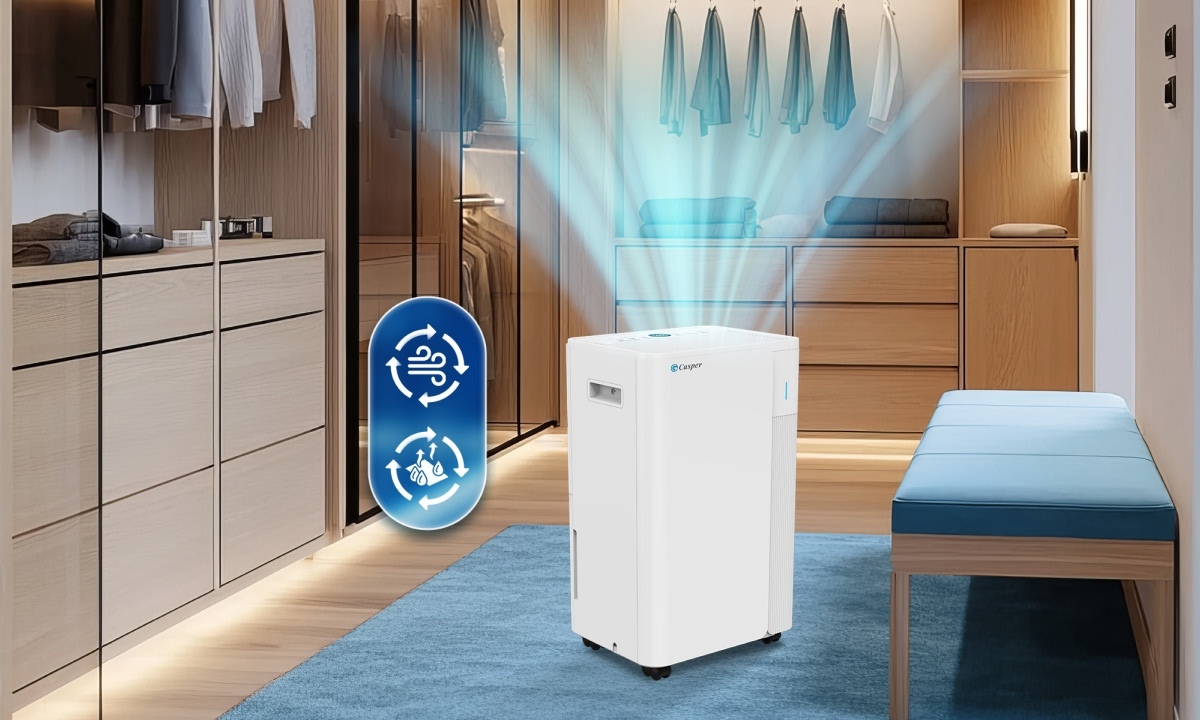 Máy hút ẩm Casper 20 lít DE-20L1
