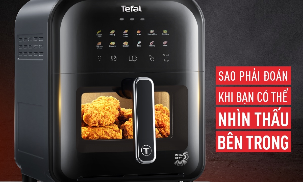 Nồi chiên không dầu Tefal 6 lít EY821868
