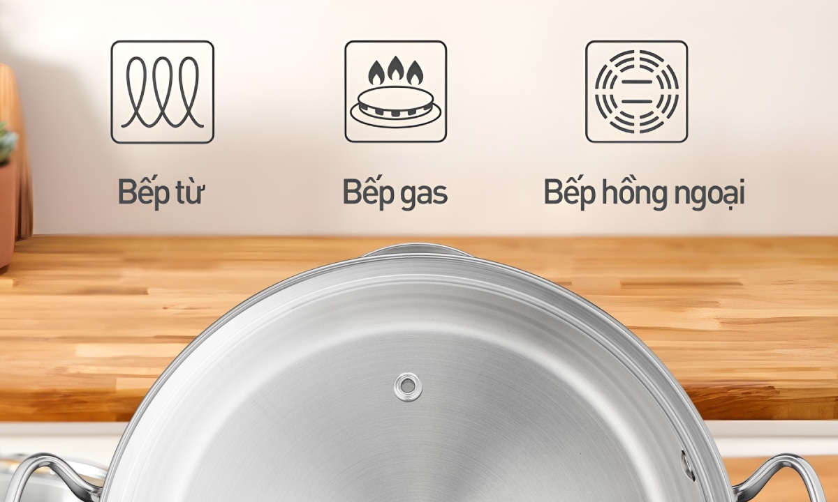 Nồi inox cao cấp Tefal Duetto Plus 22cm G7197956