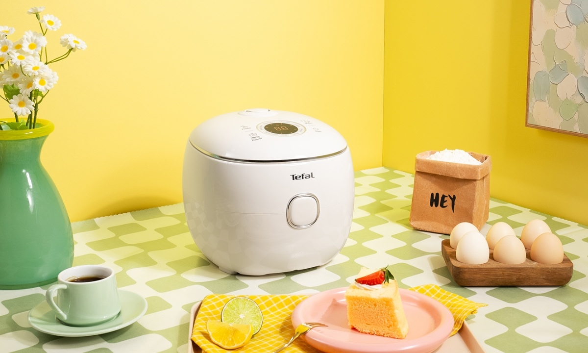 Nồi cơm điện tử mini Tefal 0.7 lít RK535