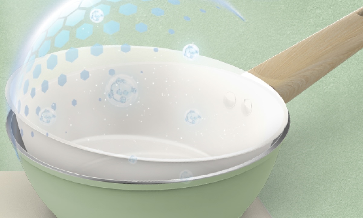 Chảo phủ sứ Nano đáy từ Sunhouse Healthy 20 cm SHG20MT1