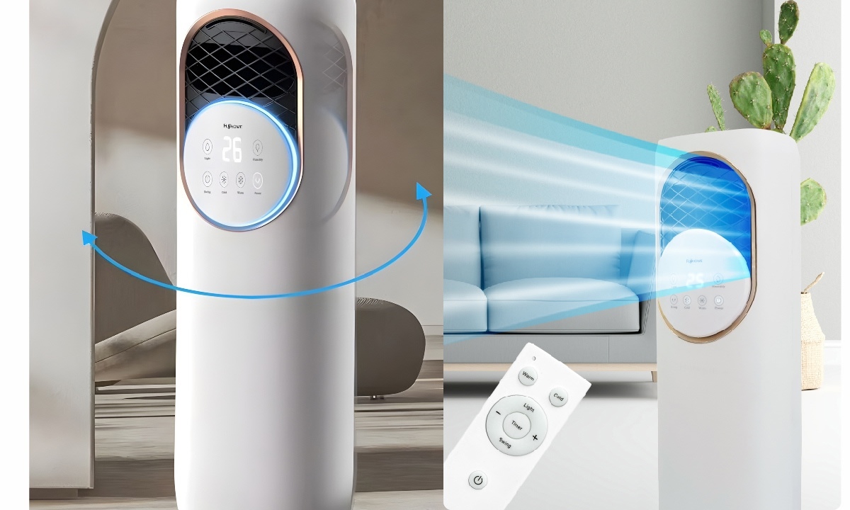 Quạt sưởi phòng tắm Sunhouse SHD3816W - Sưởi ấm bằng quạt gió