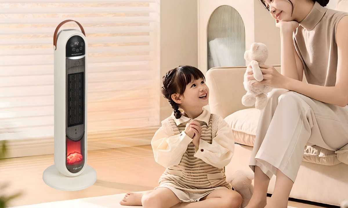 Quạt sưởi phòng tắm Sunhouse SHD3816W -Thiết kế sang trọng, nhỏ gọn, dễ dàng đặt ở mọi không gian 