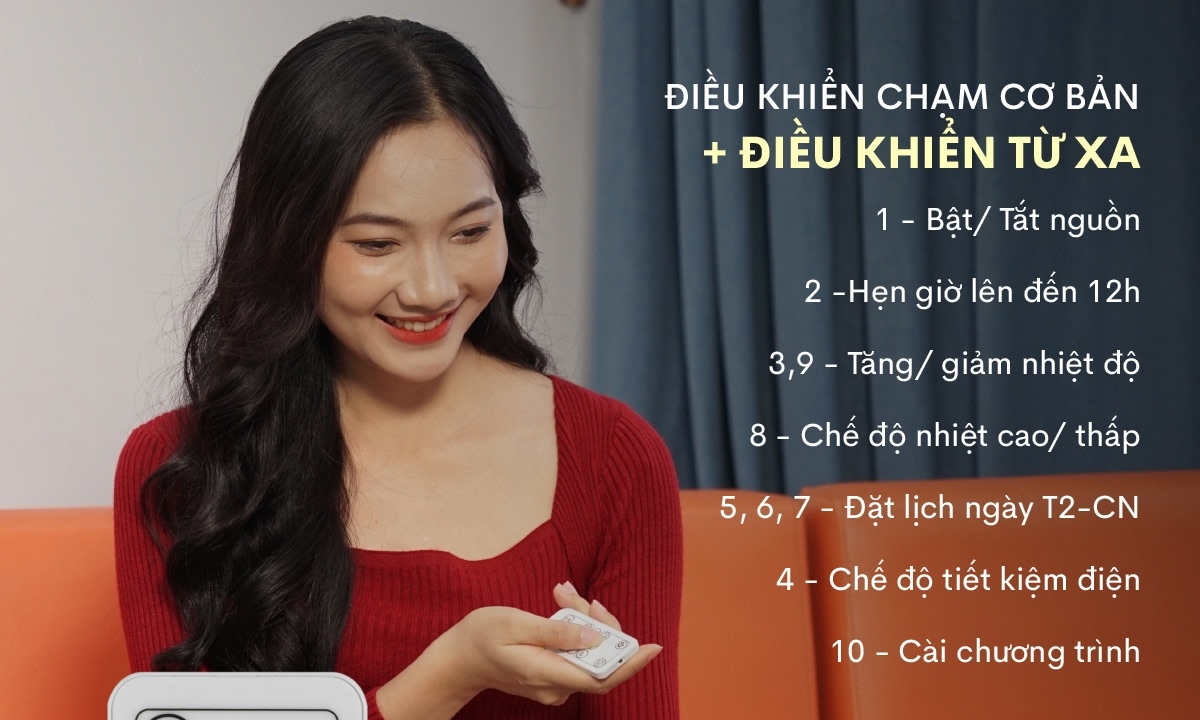 Quạt sưởi phòng tắm Sunhouse SHD3816W -Không gây khô da, chói mắt 