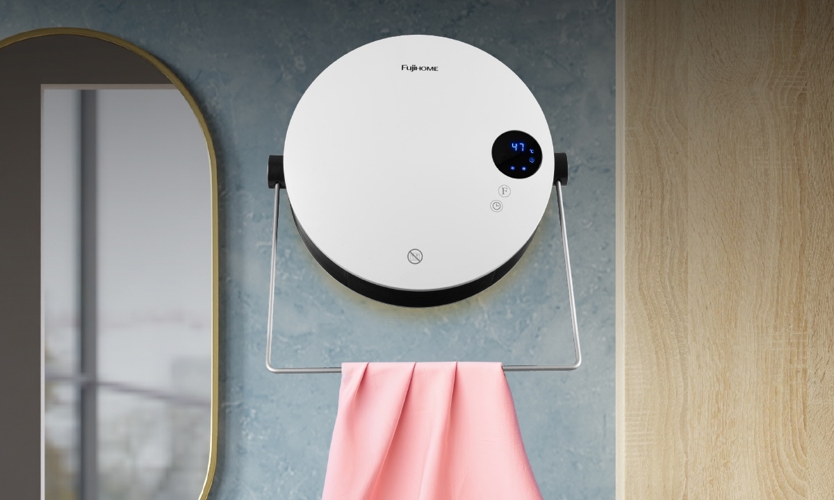 Quạt sưởi phòng tắm Sunhouse SHD3816W -Thiết kế sang trọng, nhỏ gọn, dễ dàng đặt ở mọi không gian 