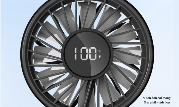 100 mức điều chỉnh gió linh hoạt Sản phẩm nổi bật với 100 mức điều chỉnh gió khác nhau, cho phép người dùng tùy chọn luồng gió nhẹ nhàng hay mạnh mẽ, phù hợp với nhiều nhu cầu và không gian sử dụng.