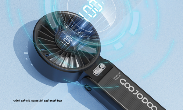 Màn hình LED hiển thị thông số hiện đại Trang bị màn hình LED tiện lợi, hiển thị rõ các thông số hoạt động như tốc độ gió, dung lượng pin, giúp theo dõi và điều chỉnh dễ dàng, nâng cao trải nghiệm sử dụng