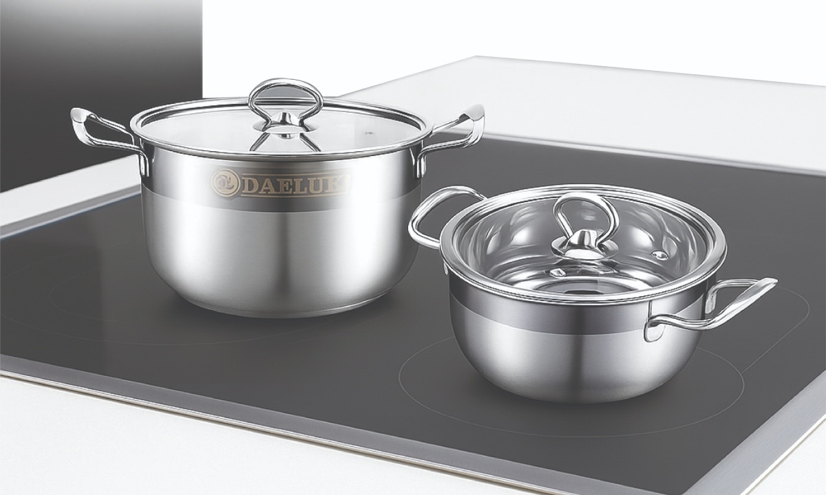 Nồi inox 3 lớp cao cấp đáy liền Elmich Trimax XS EL-3748 size 24cm