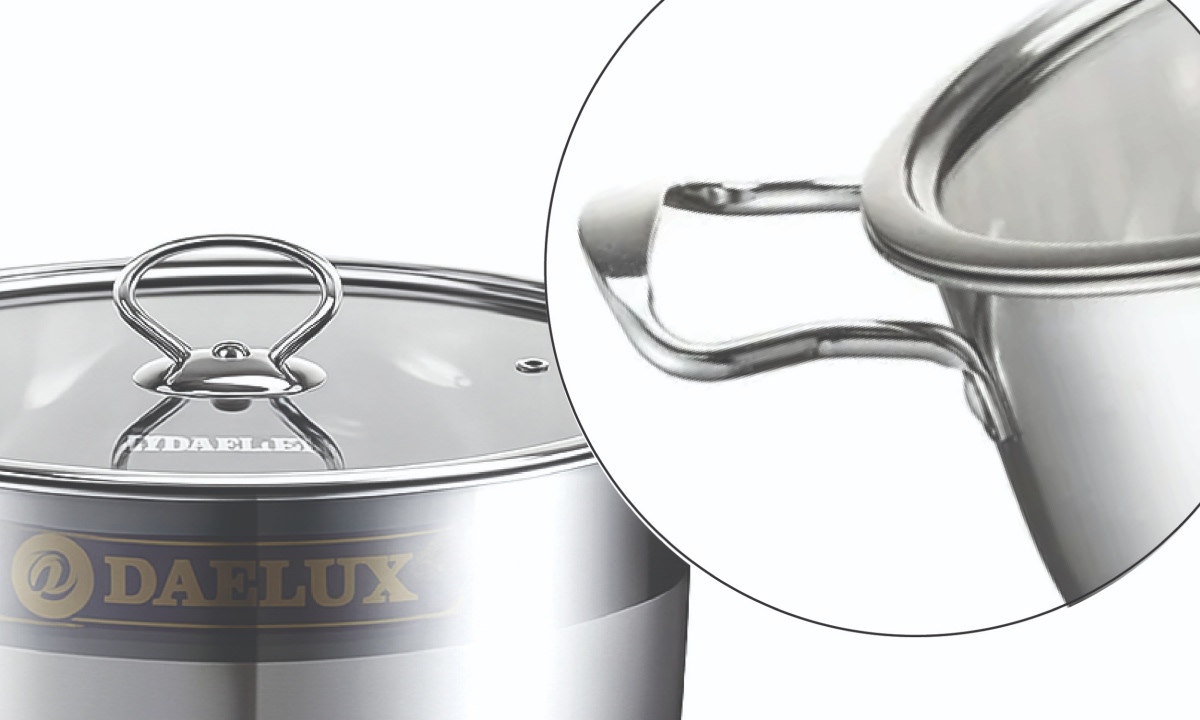 Nồi inox 3 lớp cao cấp đáy liền Elmich Trimax XS EL-3748 size 24cm