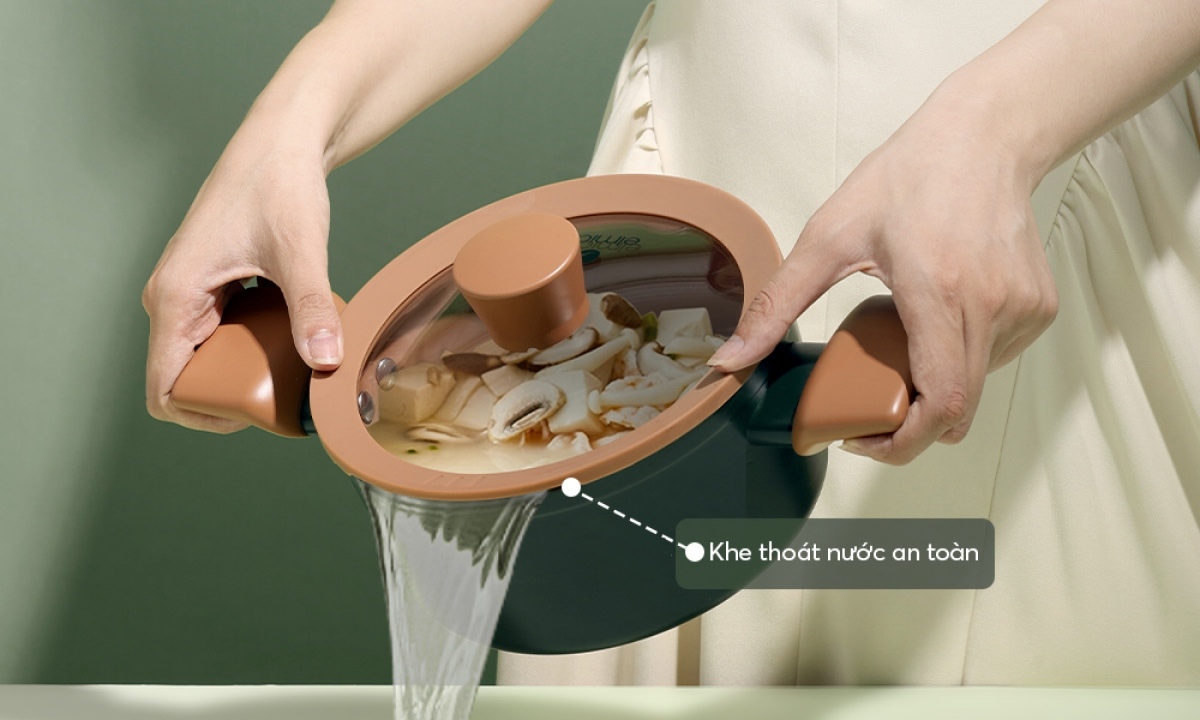 Nồi inox 3 lớp cao cấp đáy liền Elmich Trimax XS EL-3748 size 24cm