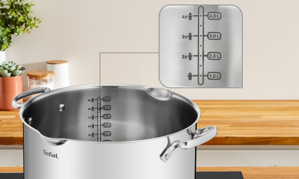 Nồi inox 3 lớp cao cấp đáy liền Elmich Trimax XS EL-3748 size 24cm