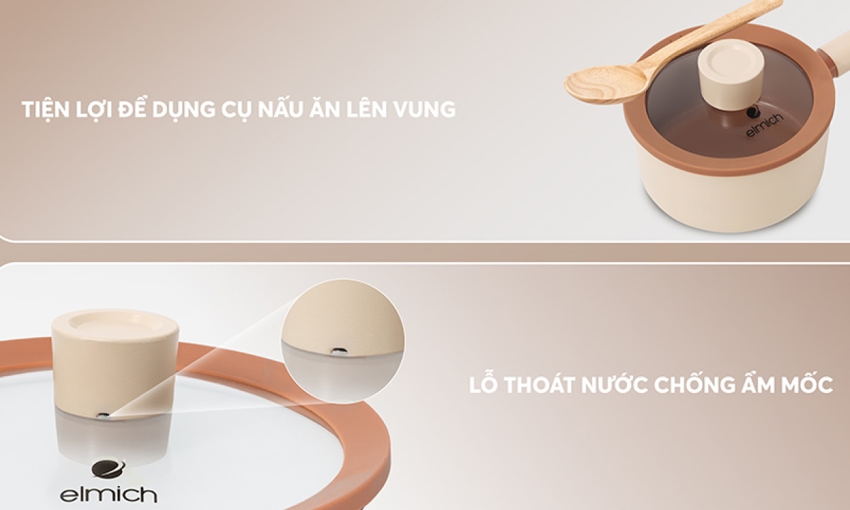 Chảo phủ sứ Nano đáy từ Sunhouse Healthy 20 cm SHG20MT1