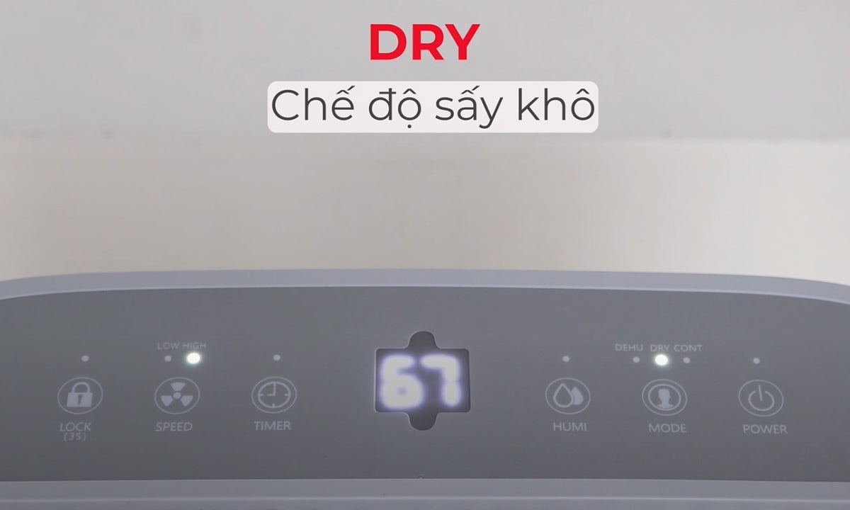 Máy hút ẩm Sunhouse 20 lít SHD-DHB2001