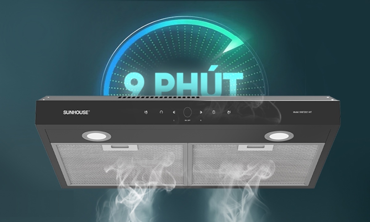 Hẹn giờ tự động Tính năng hẹn giờ tự tắt trong 9 phút giúp người dùng chủ động hơn trong quá trình nấu nướng, đồng thời tiết kiệm điện năng. Ngoài ra, máy còn có rơ-le bảo vệ chống quá nhiệt cho motor, đảm bảo an toàn tuyệt đối trong suốt quá trình vận hành.