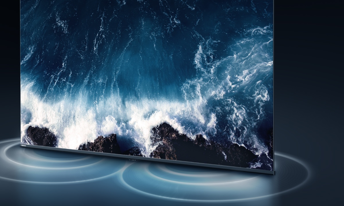 Âm thanh sống động với công nghệ DTS Virtual X Âm thanh vòm lan tỏa mạnh mẽ từ hệ thống loa công suất 24W, tạo hiệu ứng không gian chân thực, cho bạn cảm giác như đang ở rạp hát tại gia.