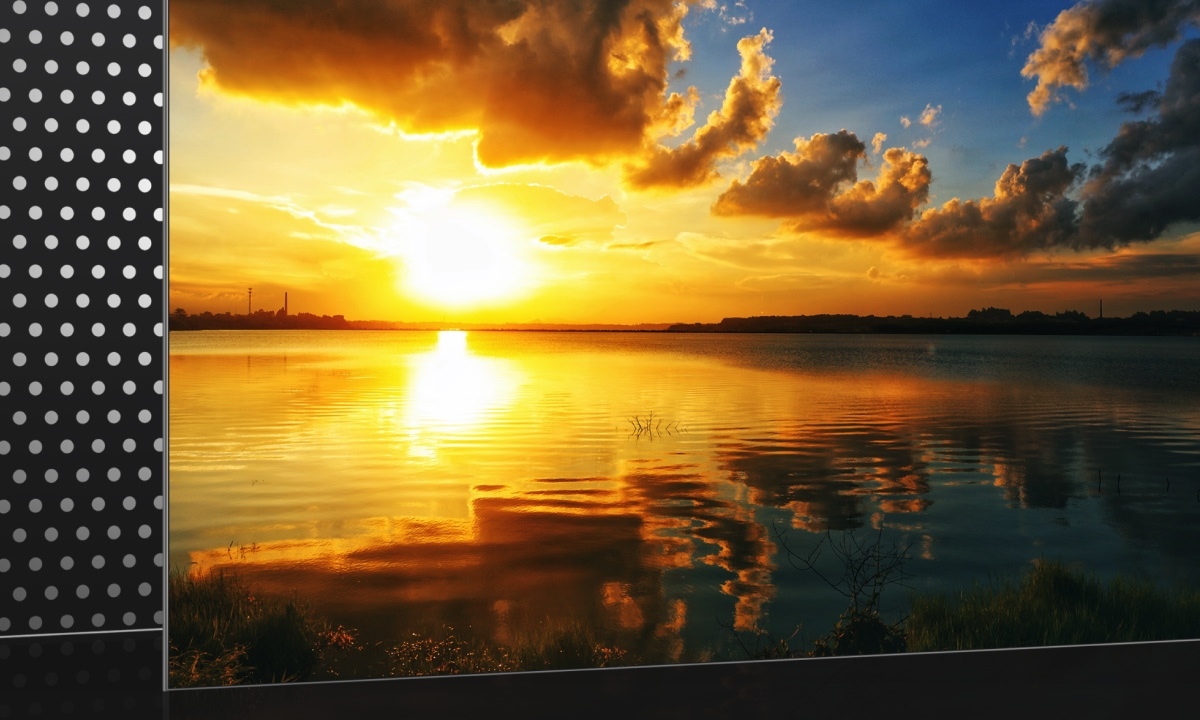 Hiệu ứng hình ảnh sâu hơn với Contrast Booster Contrast Booster tăng cường độ sâu và độ sáng tối của từng vùng ảnh, mang lại khung hình có chiều sâu và cân bằng ánh sáng hài hòa.