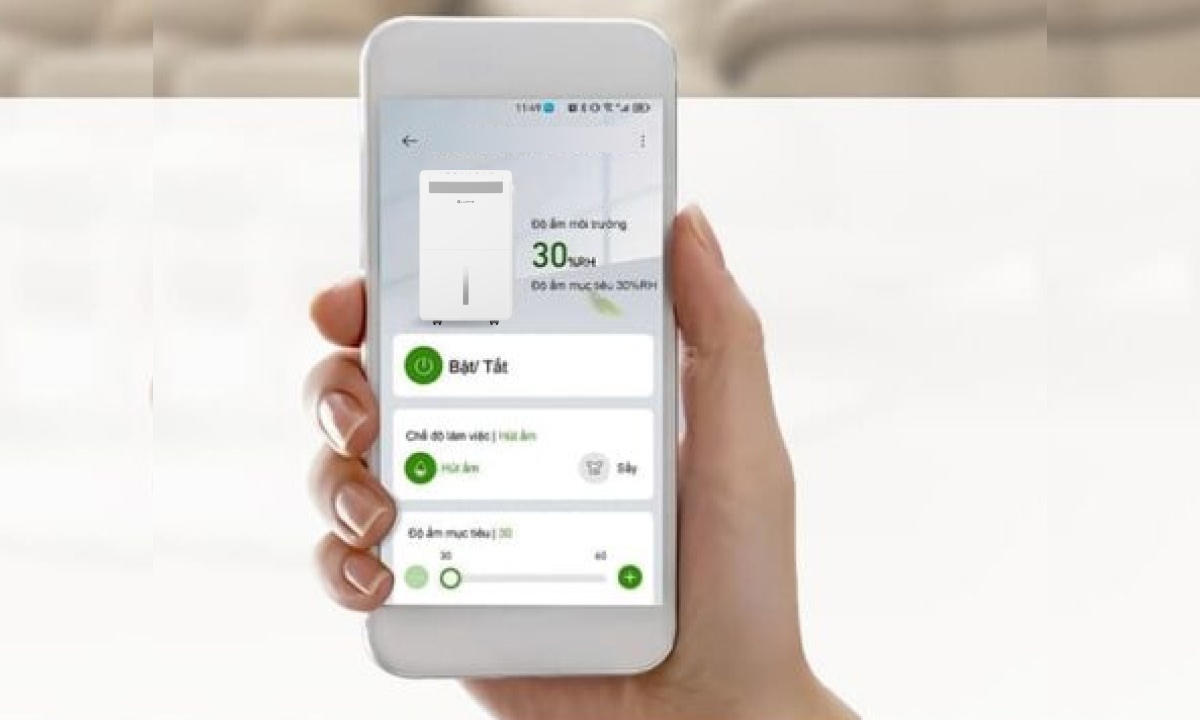 Máy hút ẩm Lumias 30 lít D6S-30L